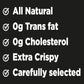 Iberia Plantain Chips, Variety, 4 Salted Plantain Chips, 2 Naturally Sweet Plantain Chips, 2 Garlic Plantain Chips, 3 Ounce (Pac