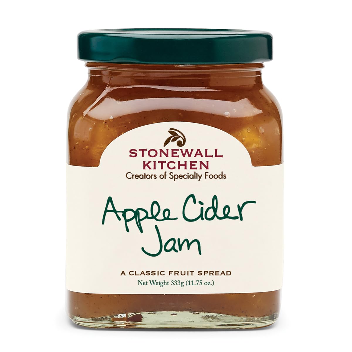 Stonewall Kitchen Apple Cider Jam, 11.75 Ounces, Gold, Pack of 1