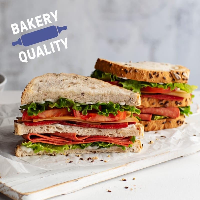 Carbonaut Gluten Free Bread, Low Carb Bread, Keto Bread, Keto-Certified Food, Snack, Meals, Non-Gmo, Vegan Bread 4 Pack (Gluten