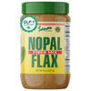Sanar Naturals Nopal Flax Seed  8 oz - Fiber dietary product  Omega-3  Protein - GLP-1 Support - Weight Management  Diet Support  Non-GMO  Vegan  Gluten Free
