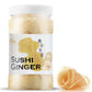 Fusion Select Sushi Ginger - Natural Sliced Gari, Pickled Ginger - No MSG, Non-GMO - 12oz (1Pk)