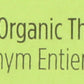 Spicely Organic Thyme 0.10 Ounce ecoBox Certified Gluten Free