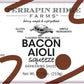 Terrapin Ridge Farms Bacon Aioli - One 7.75 Ounce Squeeze Bottle