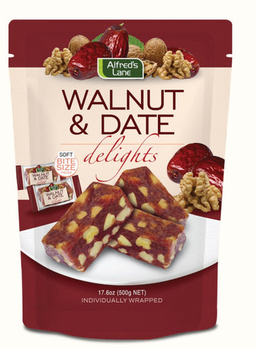 HealthEmpire Alfred's Lane Walnut & Date Delights 17.6 Ounce (pack of 1)