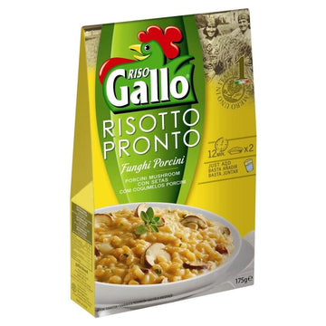 Riso Gallo Risotto Pronto Porcini Mushroom (175g)