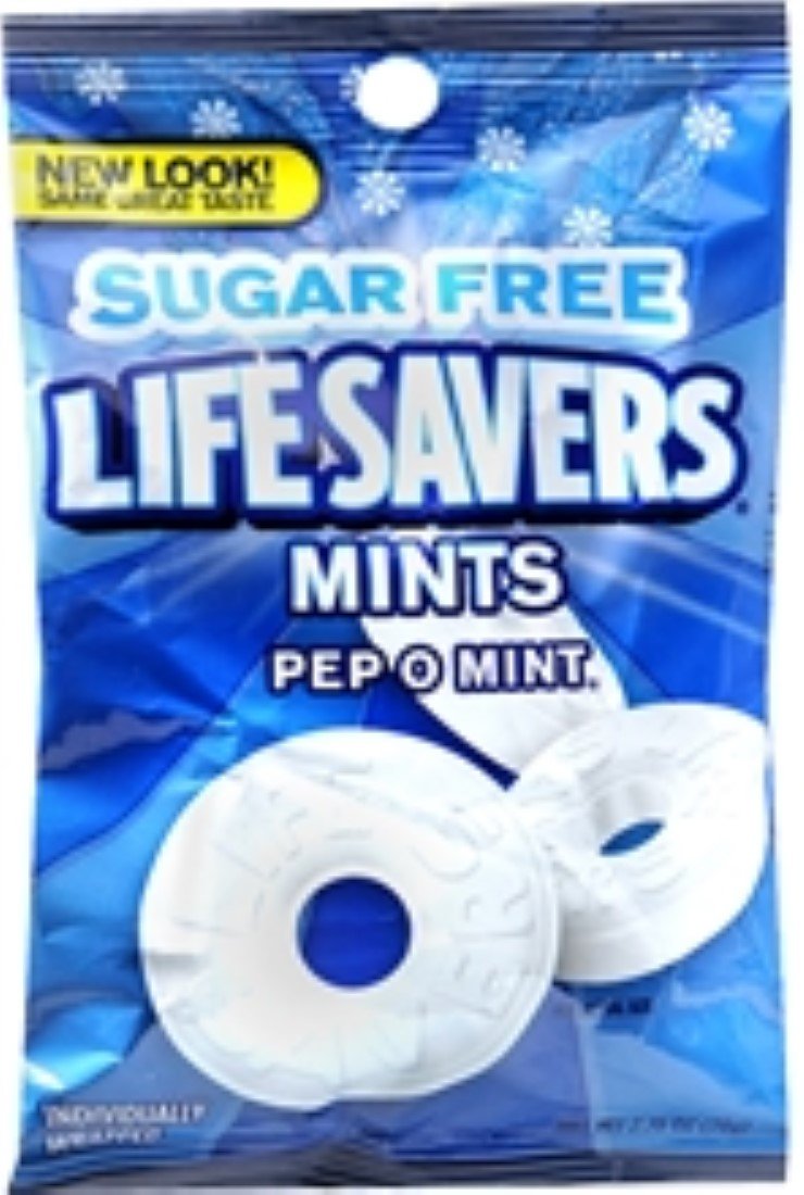 Lifesavers Sugar Free Peppermint (2.75 Oz Per Pack) (Pack Of 3)
