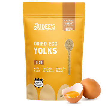 Judee'S Dried Egg Yolk Powder - 11 Oz - Baking Supplies - Delicious And 100% Gluten-Free - Perfect For Homemade Baked Goods, Sau
