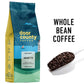 Door County Coffee Amaretto Flavored Whole Bean Coffee Medium Roast 10 oz Bag