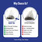 BLUE TEA Butterfly Pea Flower Tea - Chamomile - 30 Tea Bags - Caffeine Free - Vegan - Non-GMO - Tin Packaging