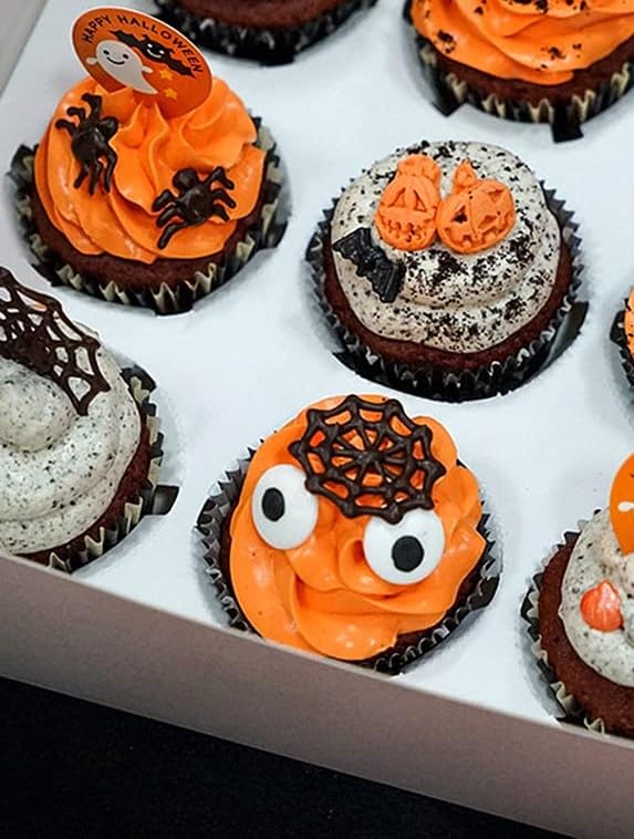 Sarah'S Candy Factory Edible Candy Eyeballs - Medium (0.4 Inches, 2.82 Oz) And Mini (0.3 Inches, 3.1 Oz) Sizes - Cupcake Toppers