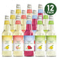 Moshi Sparkling Drinks - Yuzu Matcha Variety Pack, 12 Fl Oz (Pack of 12)