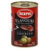 Serpis Stuffed Green Olives with Spicy Chorizo (4.59oz / 130g)
