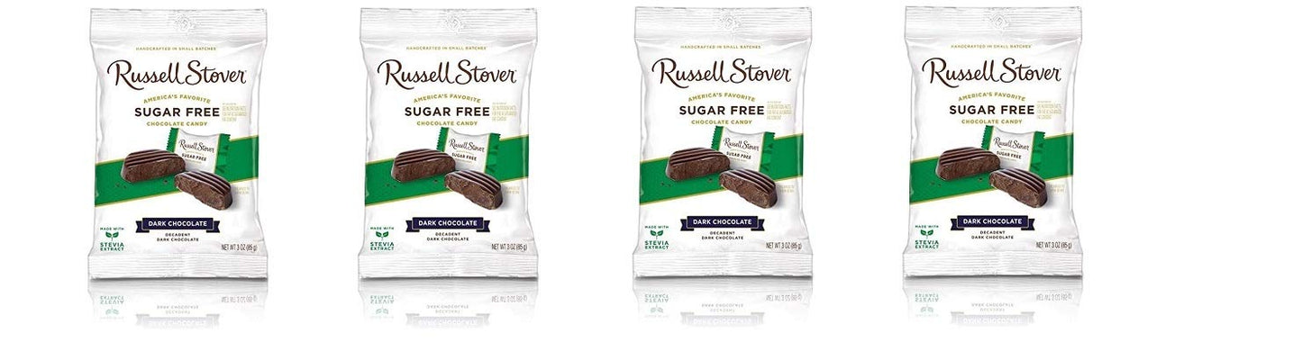 Sugar Free Dark Chocolate Medallions, 3 Oz. Bag(Pack Of 4)