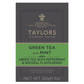 Taylors Of Harrogate Green Tea With Mint, 20 Teabags (Pack Of 6)