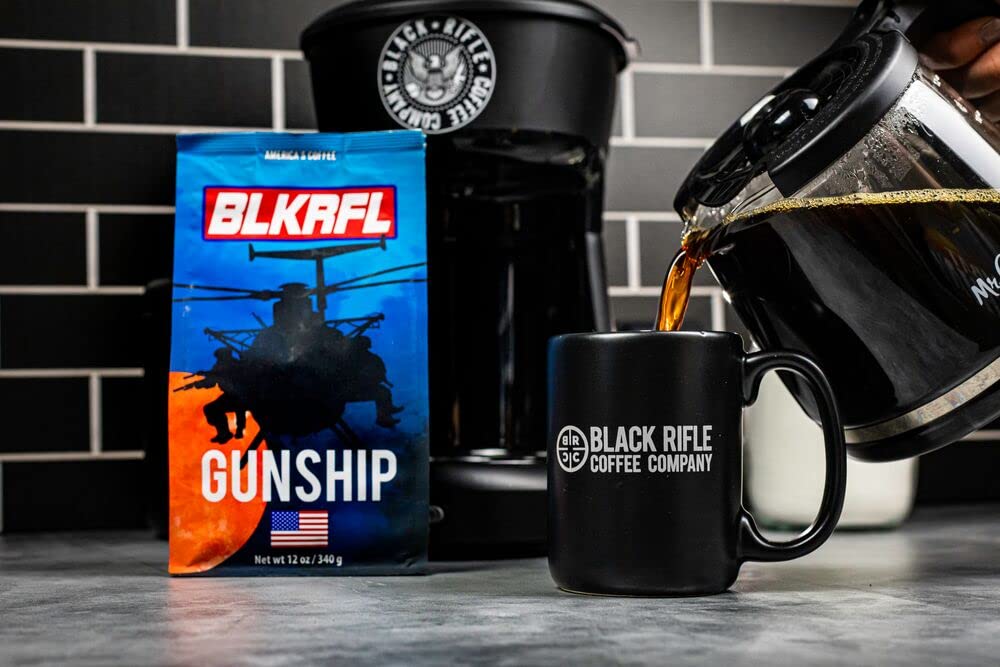Black   Coffee  ship Roast Whole Bean Coffee, Light Roast, 12 Ounce Bag, Ultra Smooth Finish