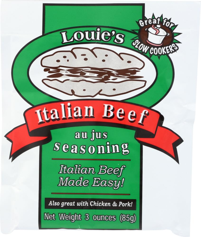 Louie'S Italian Beef Seasoning, 3 Oz, 3 Pk