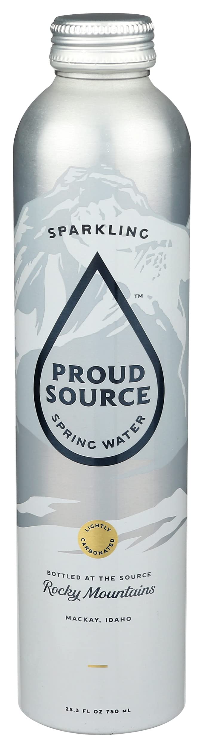 Proud Source Water Sparkling Rocky Mountain Spring Water 25.3 Fz