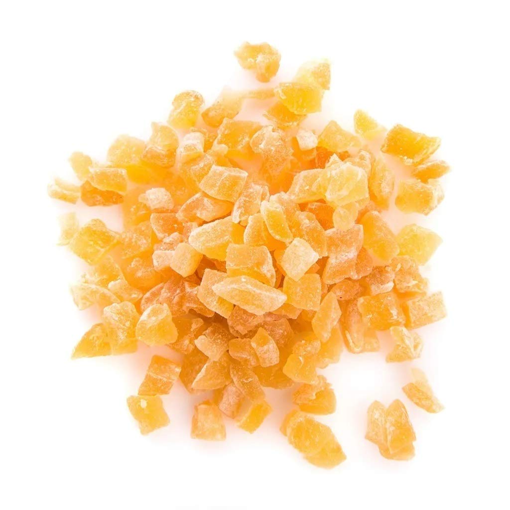 AMPHORA Soft Dried Ginger, 4 oz Pouch, Case of 6 - Natural Flavor, Ideal for Cooking and Baking