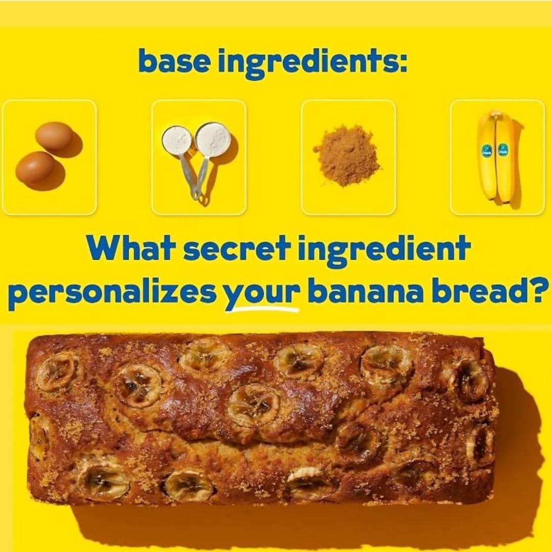 Concord Foods Banana Bread Mix - Easy Homemade Delight - Just Add Bananas, Egg, And Water! 13.7 Oz (Pack Of 2)