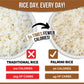 Palmini Rice | Low-Carb & Gluten Free Hearts of Palm Rice | 12 Ounce Pouches - Pack of 3