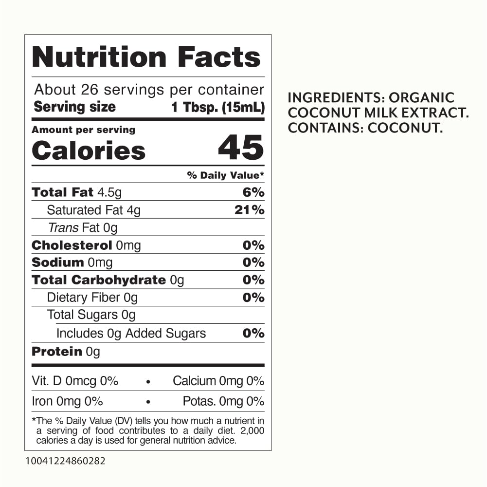 Roland Foods Organic Unsweetened Coconut Cream, 13.52 Ounce Can, Pack Of 1