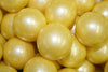 Bayside Candy 1'' Large Gumballs - Colored Gumball Collection - Gumball Machine - Shimmer and Solid Colors (Shimmer Gold/Pearl G