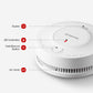 X-Sense Smoke Alarm, 10-Year Battery Fire Alarm Smoke Detector With Led Indicator & Silence Button, Sd2J0Ax, Pack Of 5