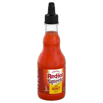 Franks RedHot Squeeze Hot Honey Sauce, 12 fl oz, Pack of 1