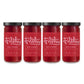 Filthy Food Red Maraschino Cherries - Premium Cocktail Garnish - Non-GMO, Gluten Free - 8oz Jar, 4 Count