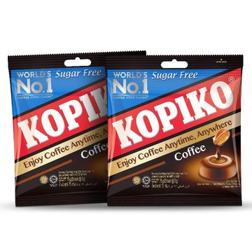 Kopiko Sugar Free Coffee Candy – Hard Candy with Real Coffee Extract – 2-Pack 5.29oz