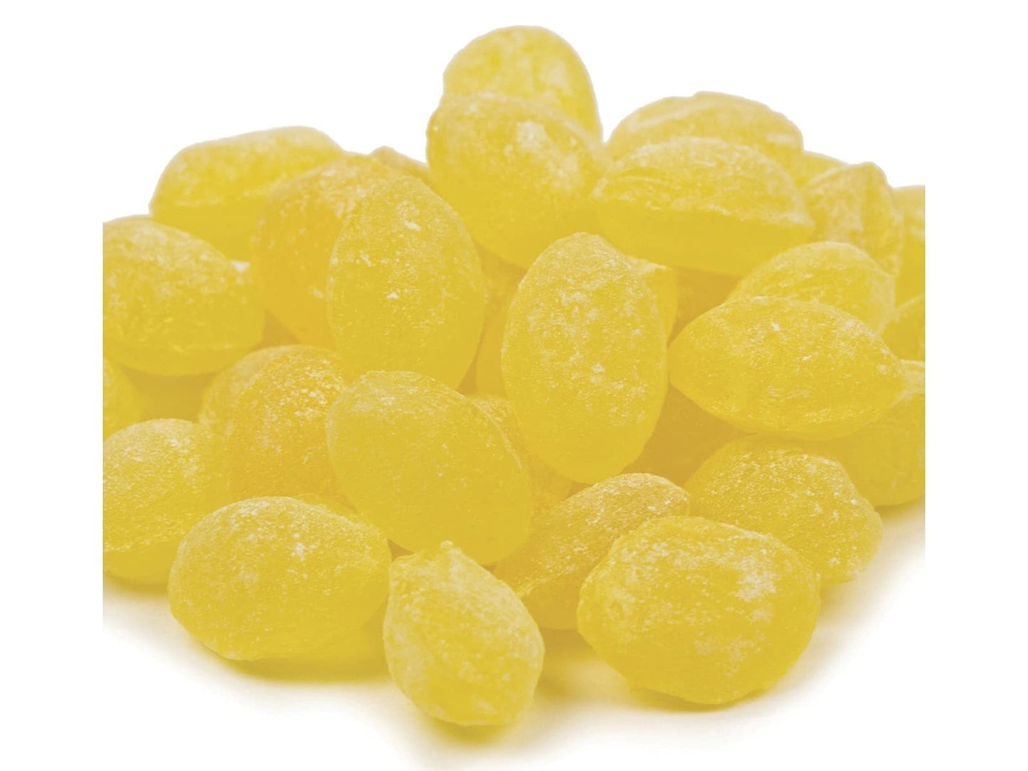 Sanded Lemon Drops Old Fashioned Hard Candy 10 pounds Claeys Candies