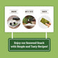 Daechun(Choi'S1) Seaweed Snack, (Pack Of 20), Original, Sea Salt, Green Tea Powder, Product Of Korea