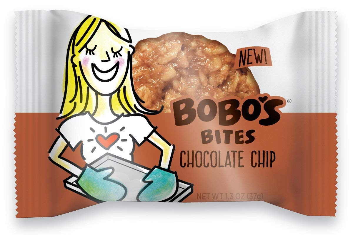 Bobo'S Bites Original Chocolate Chip 6.5 Ounces (Case Of 6)