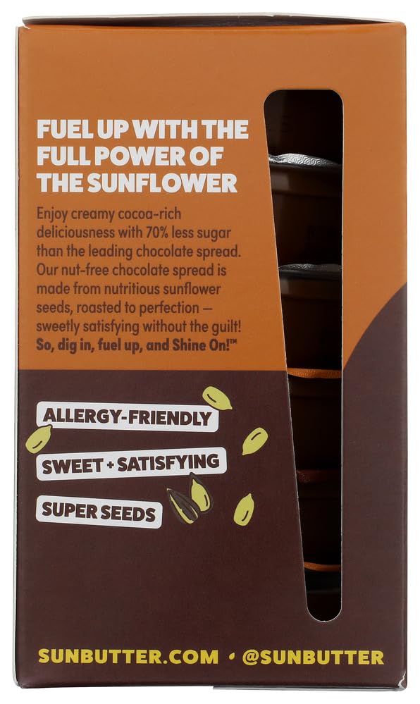 SUNBUTTER On The Go Chocolate Sunbutter Cups, 8.4 OZ