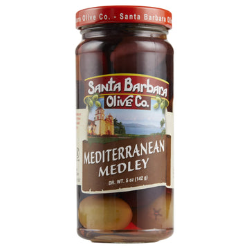 Santa Barbara 3Pk Mediterranean Medley Olives 5Oz