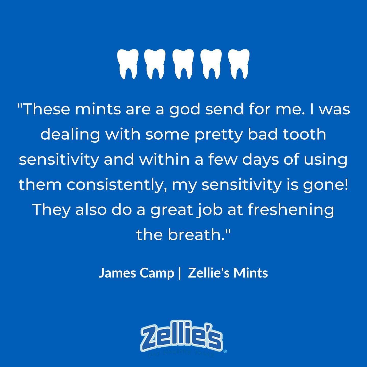 Zellie'S | 100% Xylitol Sugar Free Cool Mint Breath Mints | Non-Gmo, Low-Calorie, Gluten Free, Vegan & Kosher Mints (250 Count -