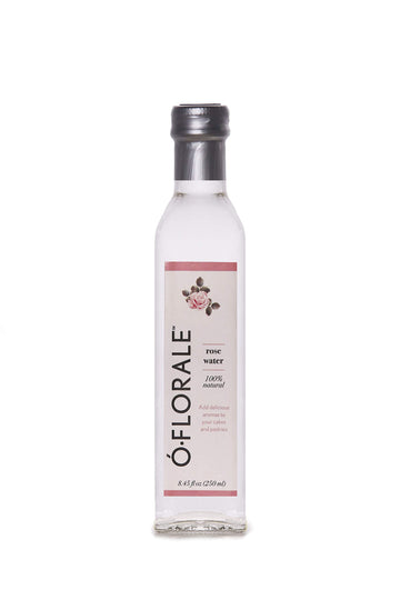 OFLORALE Rose Water, 8.45 fl oz, Food Grade, 100% Pure & Natural, No Sugar, Zero Calories, for Cooking, Baking and Cocktails