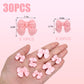 30 Pcs Pink Bow Cupcake Toppers, Bowknot Cake Decorating Bow Cake Topper Birthday Decorations Coquette Bow Theme Party Decoratio