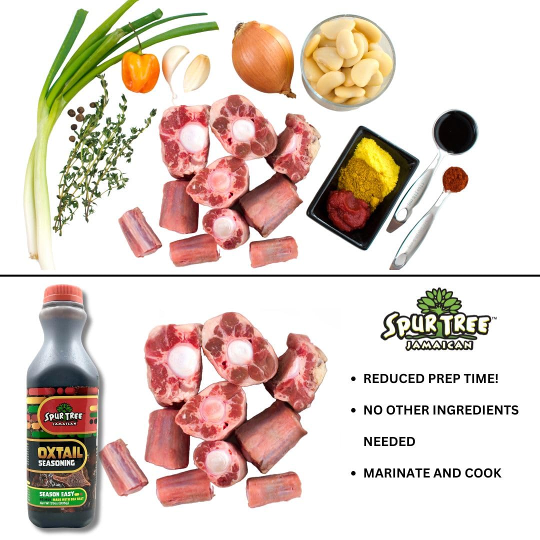 Spur Tree Oxtail Seasoning 13.9 Oz - Oxtails Seasoning To Experience Authentic Jamaican Cuisine - All-Natural And Fresh Ingredie