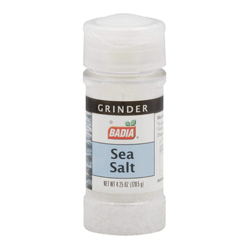 Badia Spices - Spice Seasalt Grinder - Case of 8-4.5 OZ