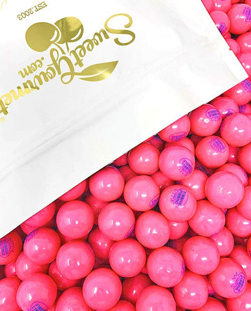 Original 1928 Dubble Bubble Classic Pink Gumballs | 1'' Bubble Gum Balls | 3 Pounds
