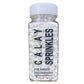 Sentovac White Star Sprinkles Edible Sugar For Cake Decorating Mix Sizes White Star Sprinkles Cake Topper Cupcake Cookie Baking