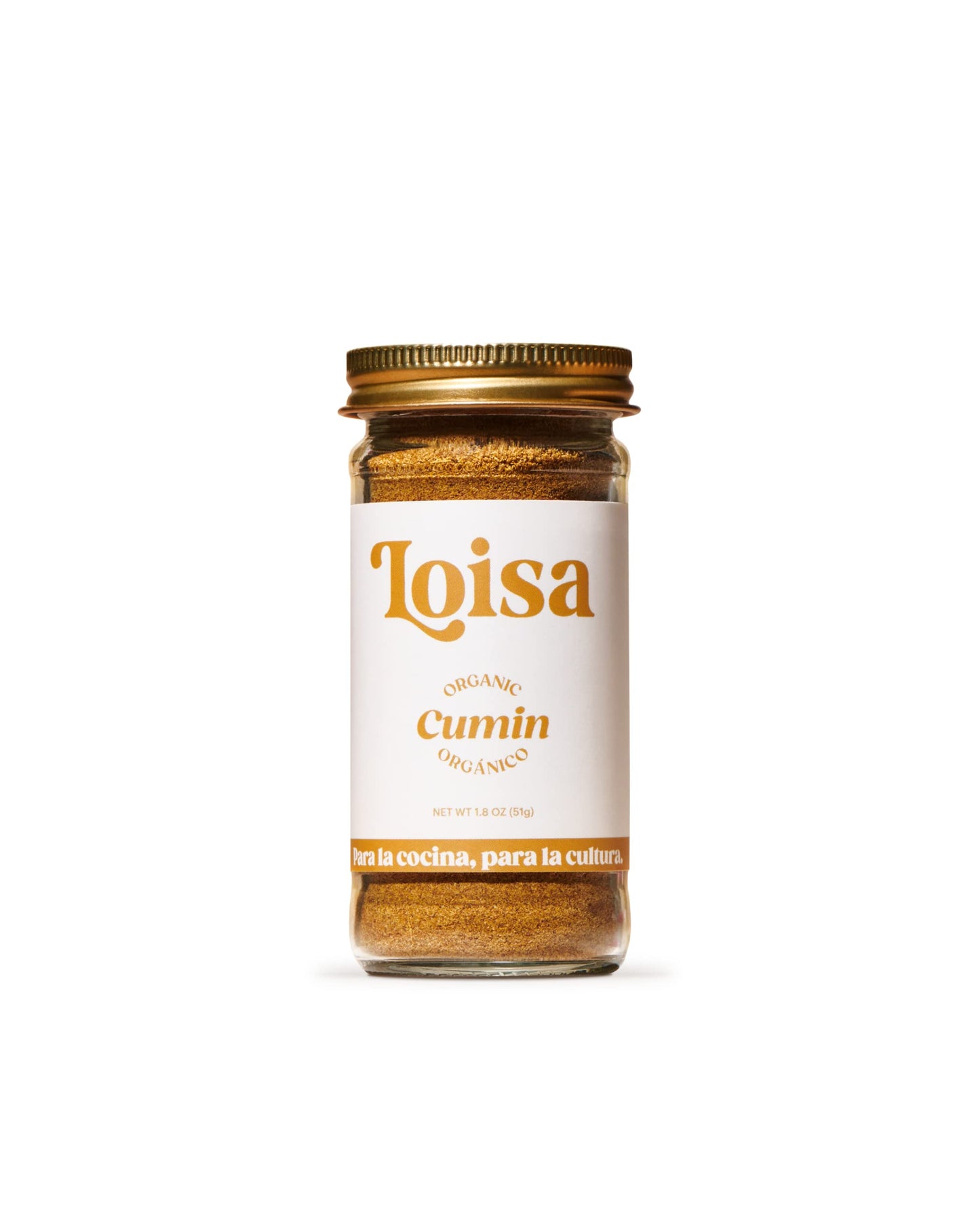 Loisa Organic Cumin, Ground - Usda Organic, Non-Gmo, No-Msg, No Preservatives, No Artificial Coloring, No Artificial Flavors (Cu