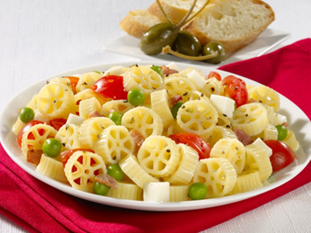 Barilla Mini Wheels Pasta, 16 Ounce Boxes (Pack of 4)