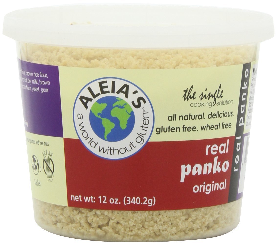 Aleia's Gluten-Free Real Panko, Original, 12 Ounce (Case of 8)