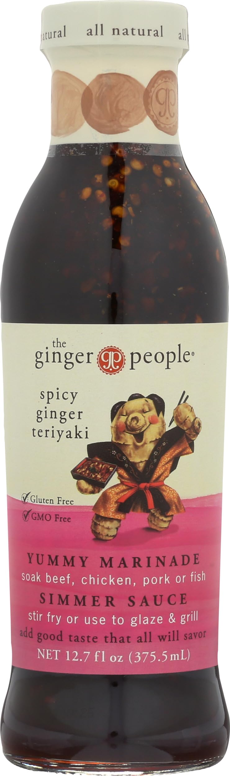 The Ginger People Spicy Ginger Teriyaki Sauce, 12.7Oz (Pack Of 1)