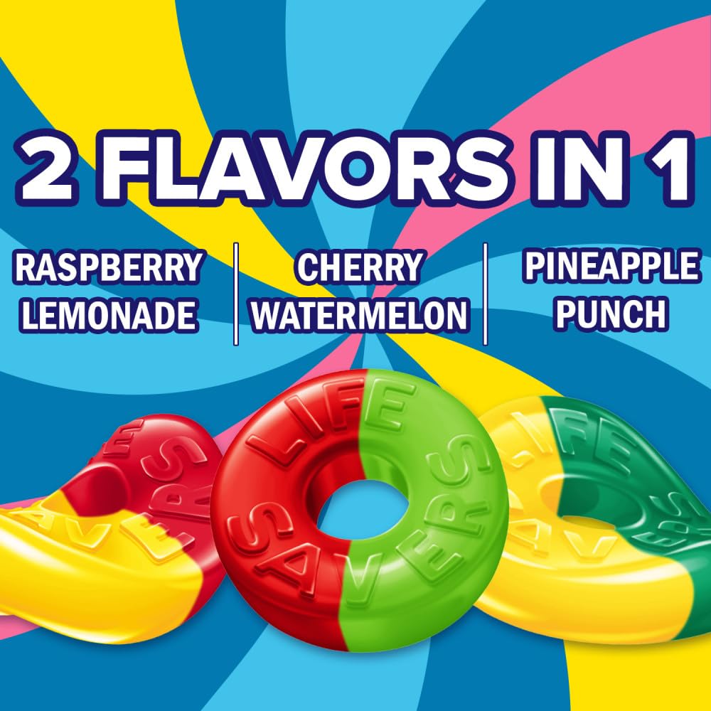 Life Savers Gummies Collisions Gummy Candy, 7 Oz Bag