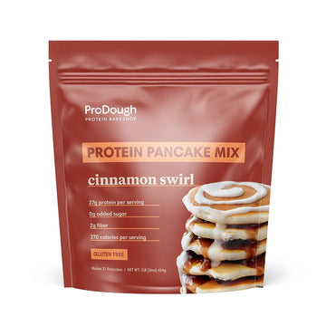 ProDough Buttermilk Pancake and Waffle Mix - Gluten Free, Low Carb, High Protein - 16 Ounce