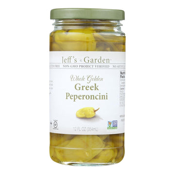 Jeffs Natural Jeffs Natural Greek Pepperoncini - Pepperoncini - Case of 6-12 oz.