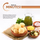 Hemani Pani Puri - Coins - Comes With Masala - Ready To Cook - 400G (14.1 Oz) - All Natural, Vegan & Non-Gmo - Indian Origin